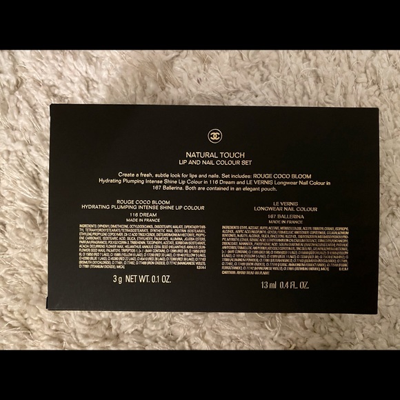 CHANEL Natural Touch Lip and Nail Color Set - Holiday 2021 Limited Edition Gift - Picture 4 of 4